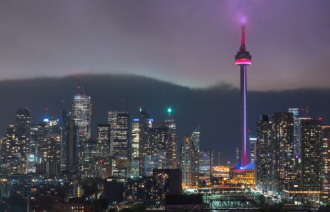 Ontario Skyline at night