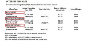 sample statement with headings circled to demonstrate batch processing