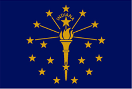 Indiana State Flag