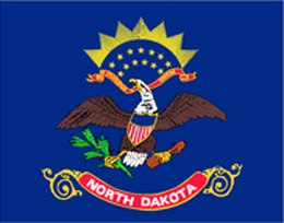 North Dakota state flag