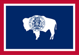 Wyoming state flag